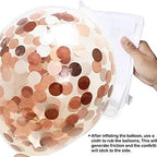 Rose Gold Metallic Balloons –30pcs