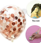 Rose Gold Metallic Balloons –30pcs
