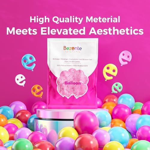 Gold Party Balloons – 100pcs