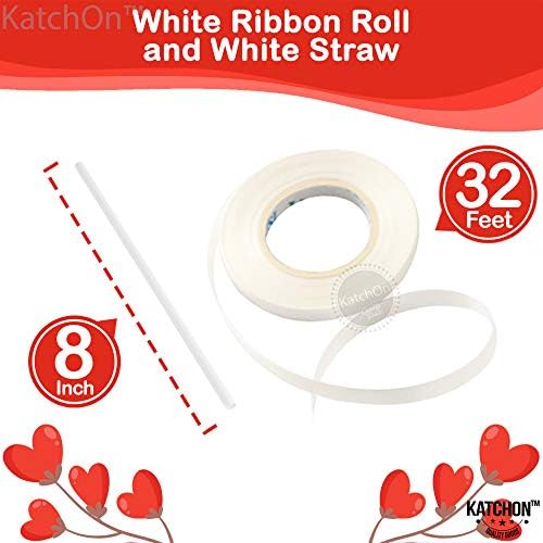 Red Heart Foil Balloons Set – 6pcs