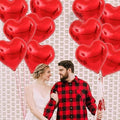 Red Heart Balloons Pack – 12 Pcs