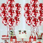 Red Confetti Balloons – 30pcs