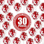 Red Confetti Balloons – 30pcs
