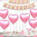Pink Heart Balloons – Pack of 6 18 inch