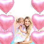 Pink Heart Balloons – Pack of 6 18 inch