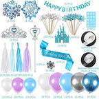 Frozen Elsa Birthday Decor Kit – 103 Pcs