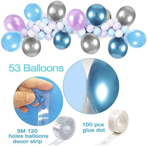 Frozen Elsa Birthday Decor Kit – 103 Pcs