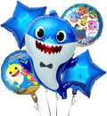 Rozi Baby Shark Balloons – 5 Pcs