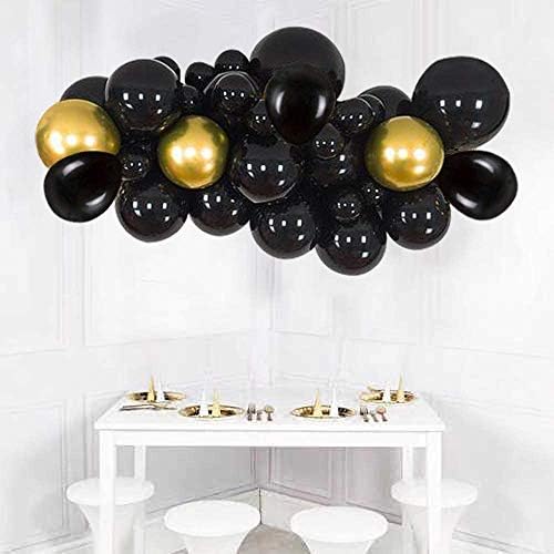 Smartberry Black Latex Party Balloons