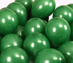 Martberry Green Balloons 12"–100 Pack