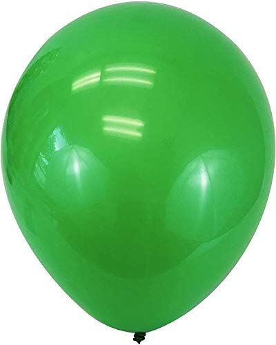 Martberry Green Balloons 12"–100 Pack