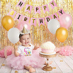 HIGHLAND Pink Birthday Banner