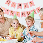 HIGHLAND Pink Birthday Banner