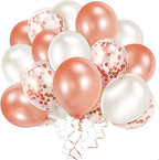HIGHLAND Rose Gold Balloons–40 Pcs