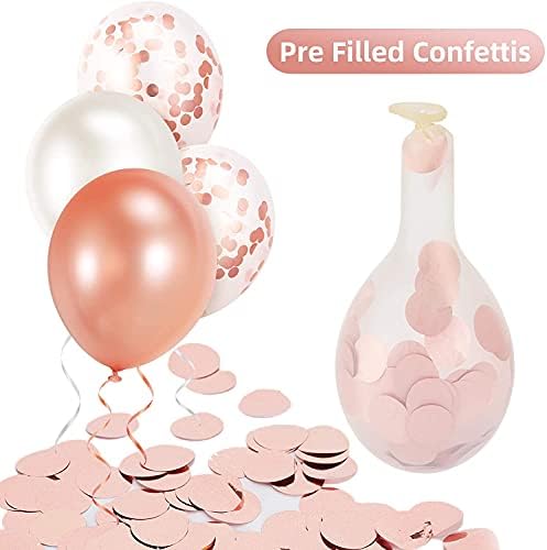 HIGHLAND Rose Gold Balloons–40 Pcs