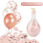 HIGHLAND Rose Gold Balloons–40 Pcs