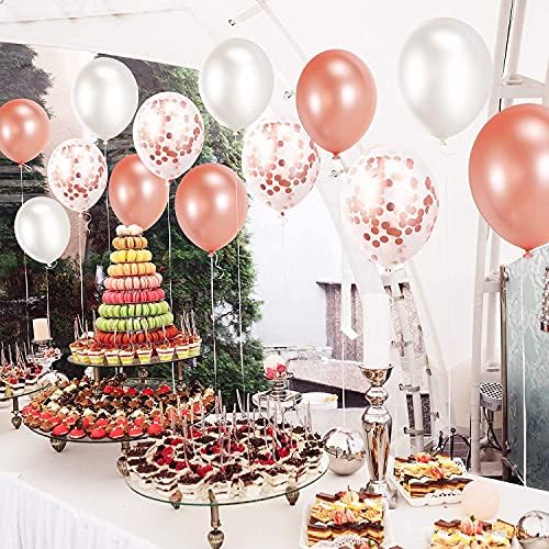 HIGHLAND Rose Gold Balloons–40 Pcs