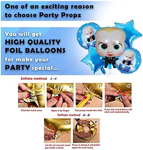 Boss Baby Theme Party Kit – 55pcs
