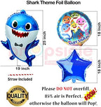 Baby Shark Helium Balloons – 5pcs