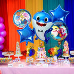 Propsicle Baby Shark Foil Balloons – 5pcs
