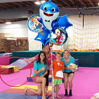 Propsicle Baby Shark Foil Balloons – 5pcs