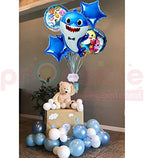 Propsicle Baby Shark Foil Balloons – 5pcs