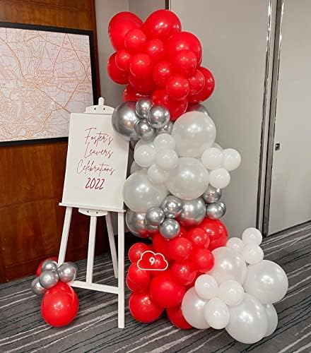 KBZVNAF Red Latex Balloons 50pcs