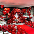 KBZVNAF Red Latex Balloons 50pcs