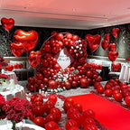 KBZVNAF Red Latex Balloons 50pcs