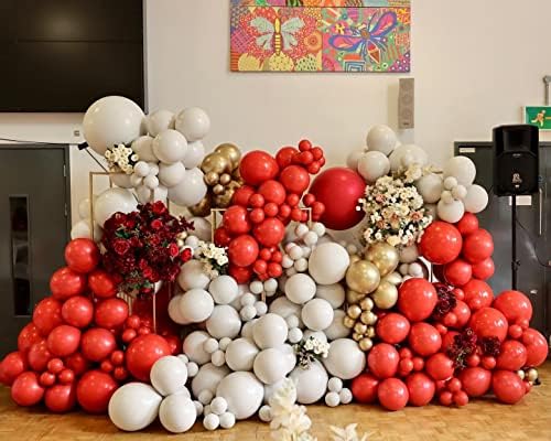 KBZVNAF Red Latex Balloons 50pcs