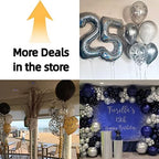 Silver Confetti Balloons – 60 Pcs
