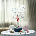 Silver Confetti Balloons – 60 Pcs