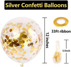 Gold Confetti Balloons – 60pcs