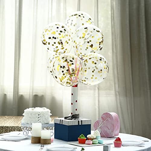 Gold Confetti Balloons – 60pcs