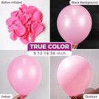 Pink Party Balloons – 100 Pcs