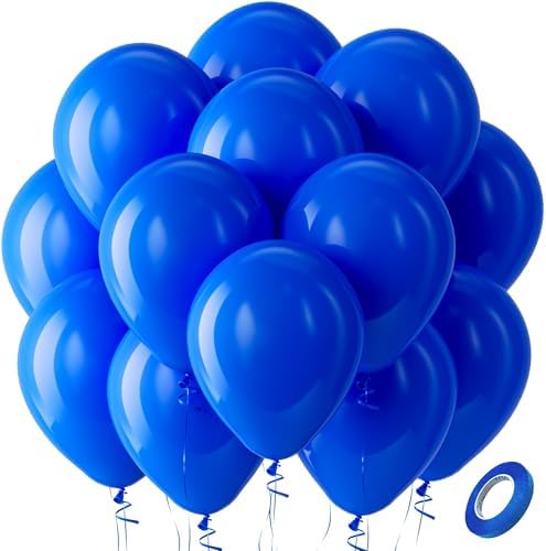 Royal Blue Balloons – 100pcs 12