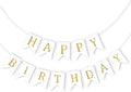 Gold edge Happy Birthday – 13pcs