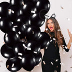 Black Latex Balloons – 30pcs