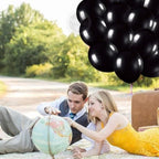 Black Latex Balloons – 30pcs