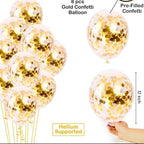 Black Birthday Decoration Set–9 Pcs
