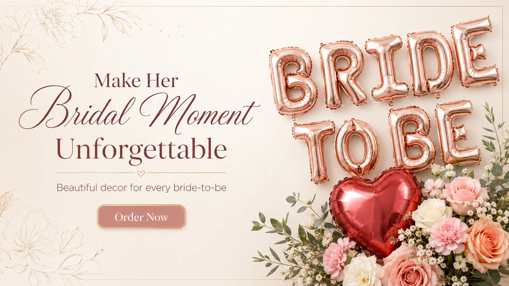 Bridal Shower banner